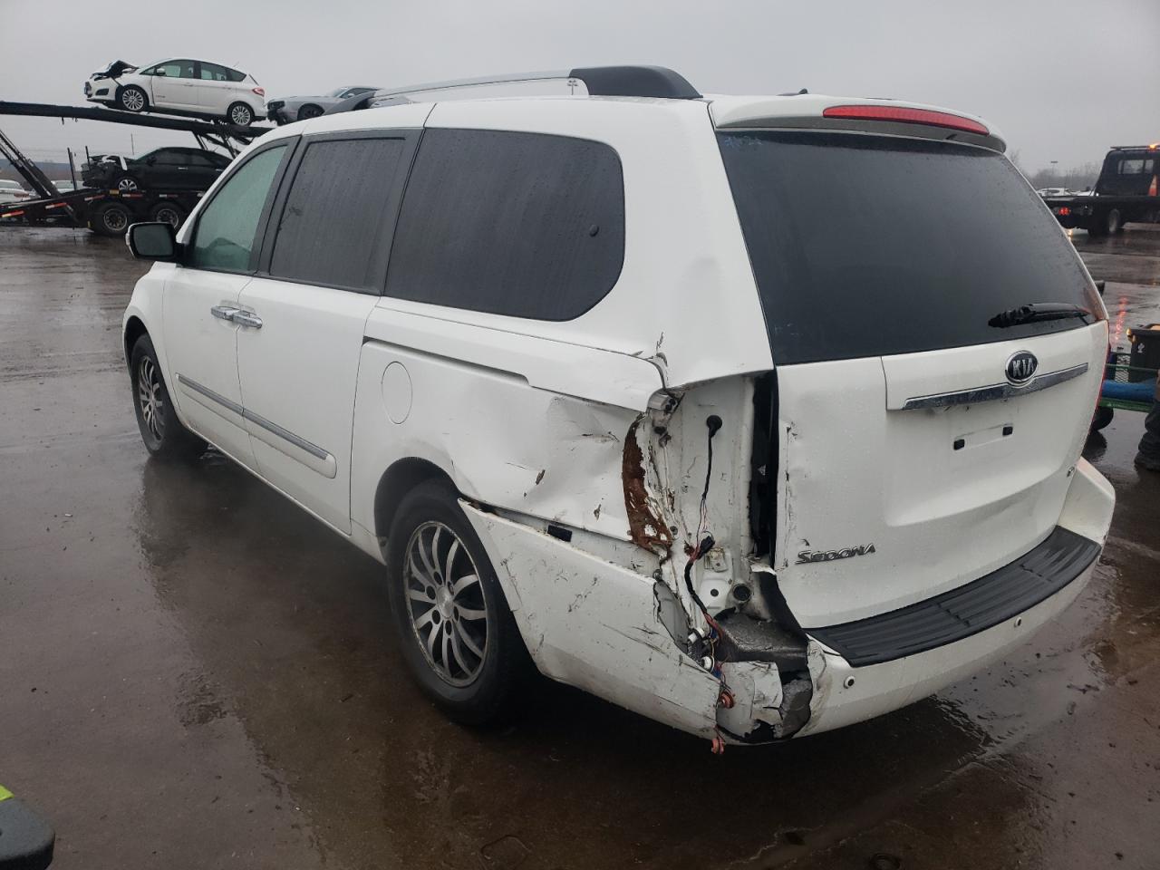 2012 KIA Sedona ex VIN KNDMH4C74C6442761 photo 2