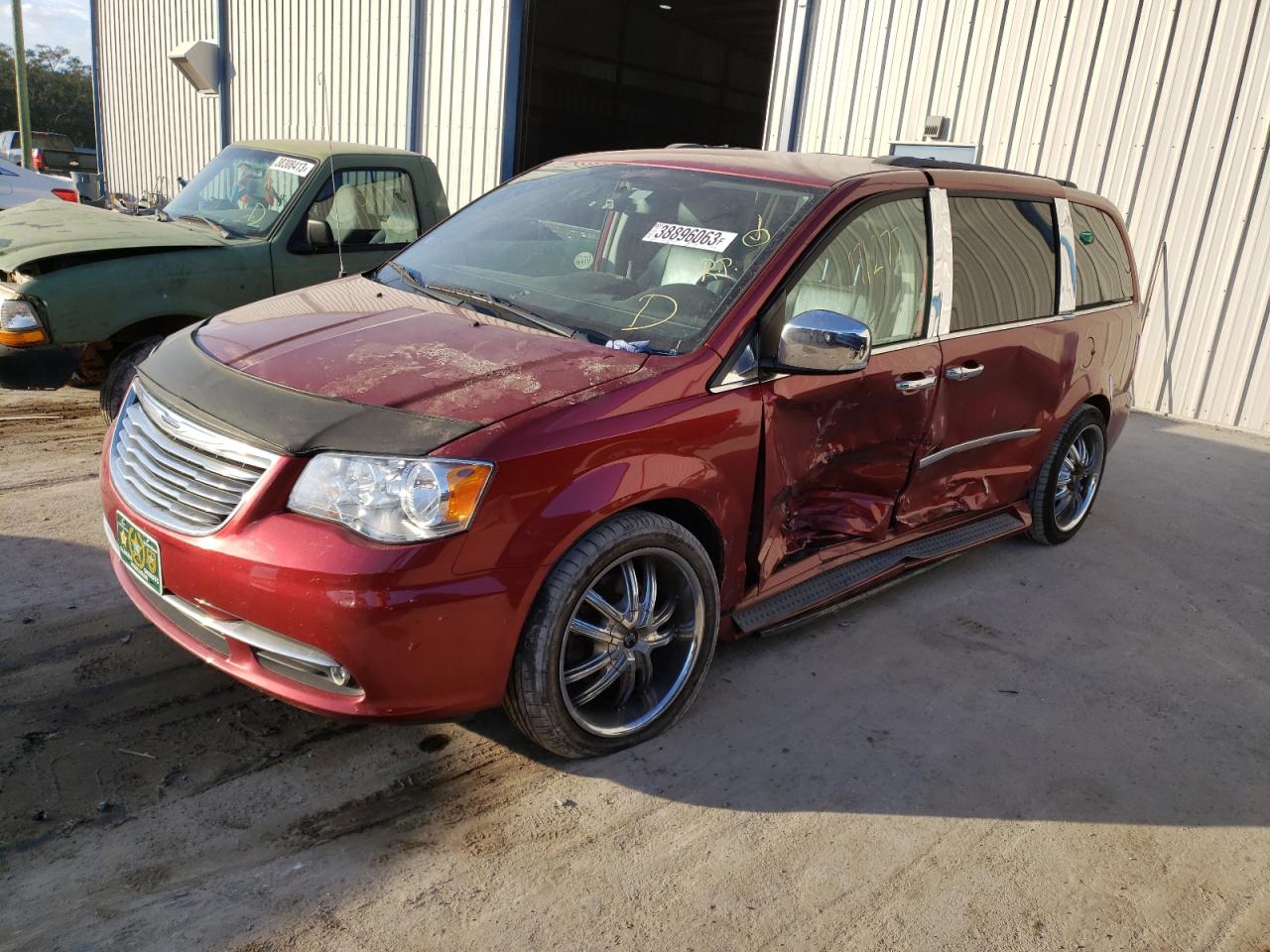 2013 CHRYSLER Minivan VIN 2C4RC1CG7DR692668 photo 1