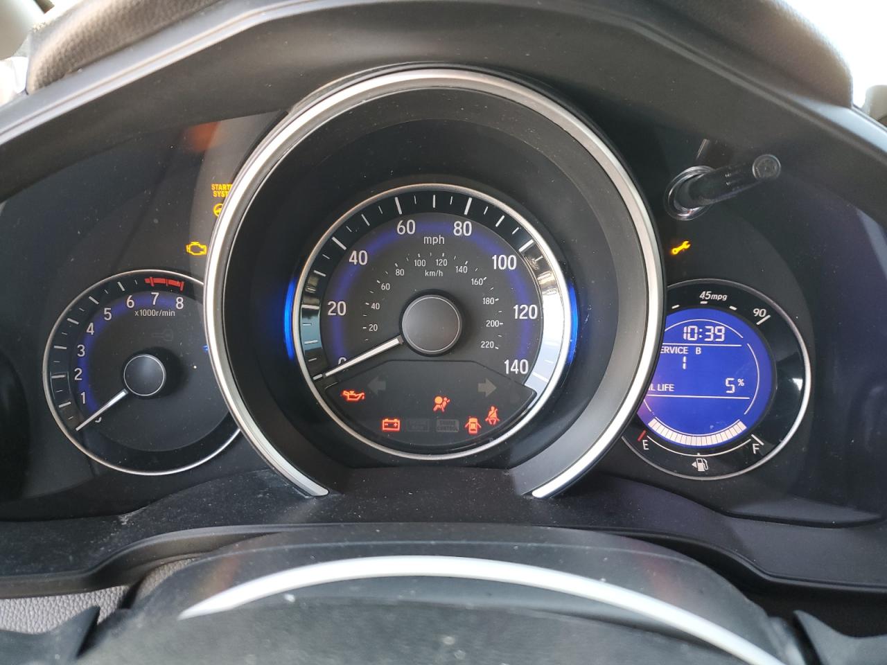 2015 Honda Fit ex VIN 3HGGK5G84FM751577 photo 9