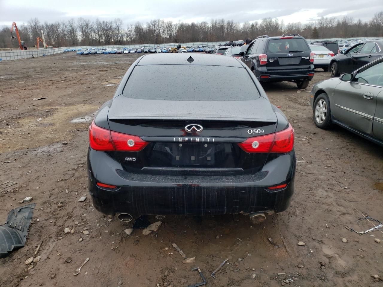 2015 INFINITI Q50 VIN JN1BV7AR6FM420432 photo 6