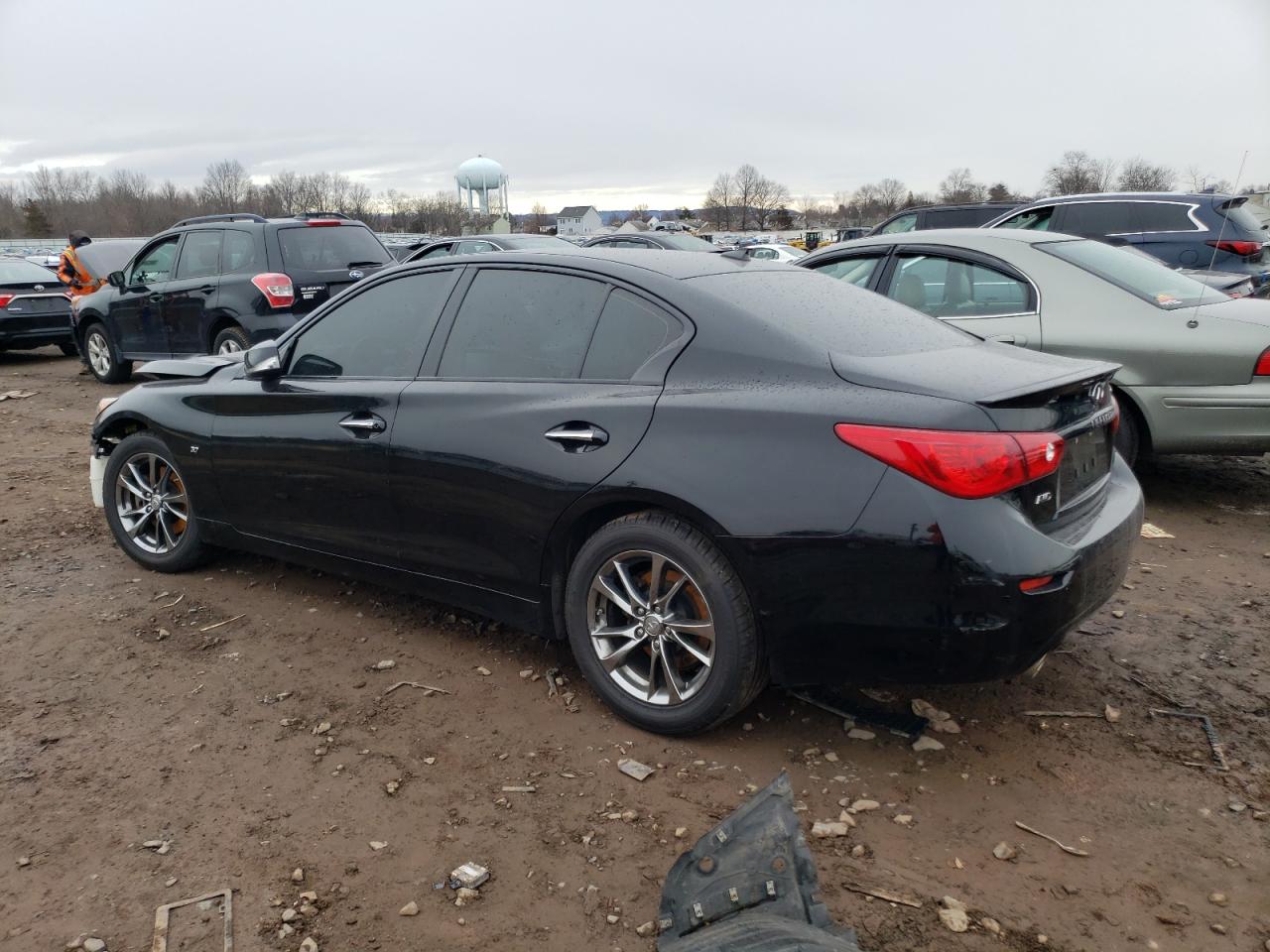 2015 INFINITI Q50 VIN JN1BV7AR6FM420432 photo 2