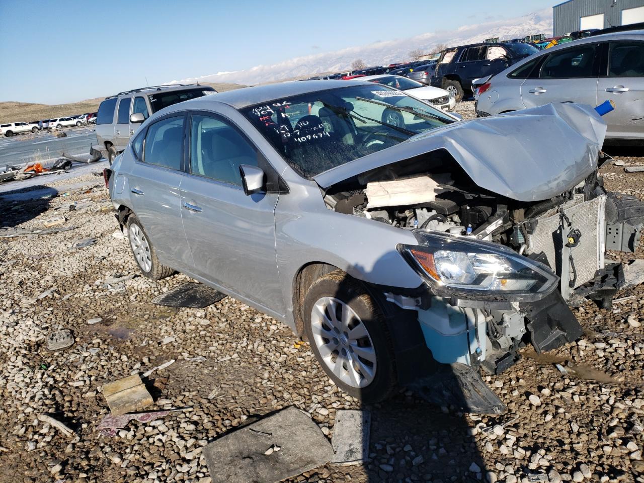 2017 NISSAN Sentra VIN 3N1AB7AP4HY409674 photo 4