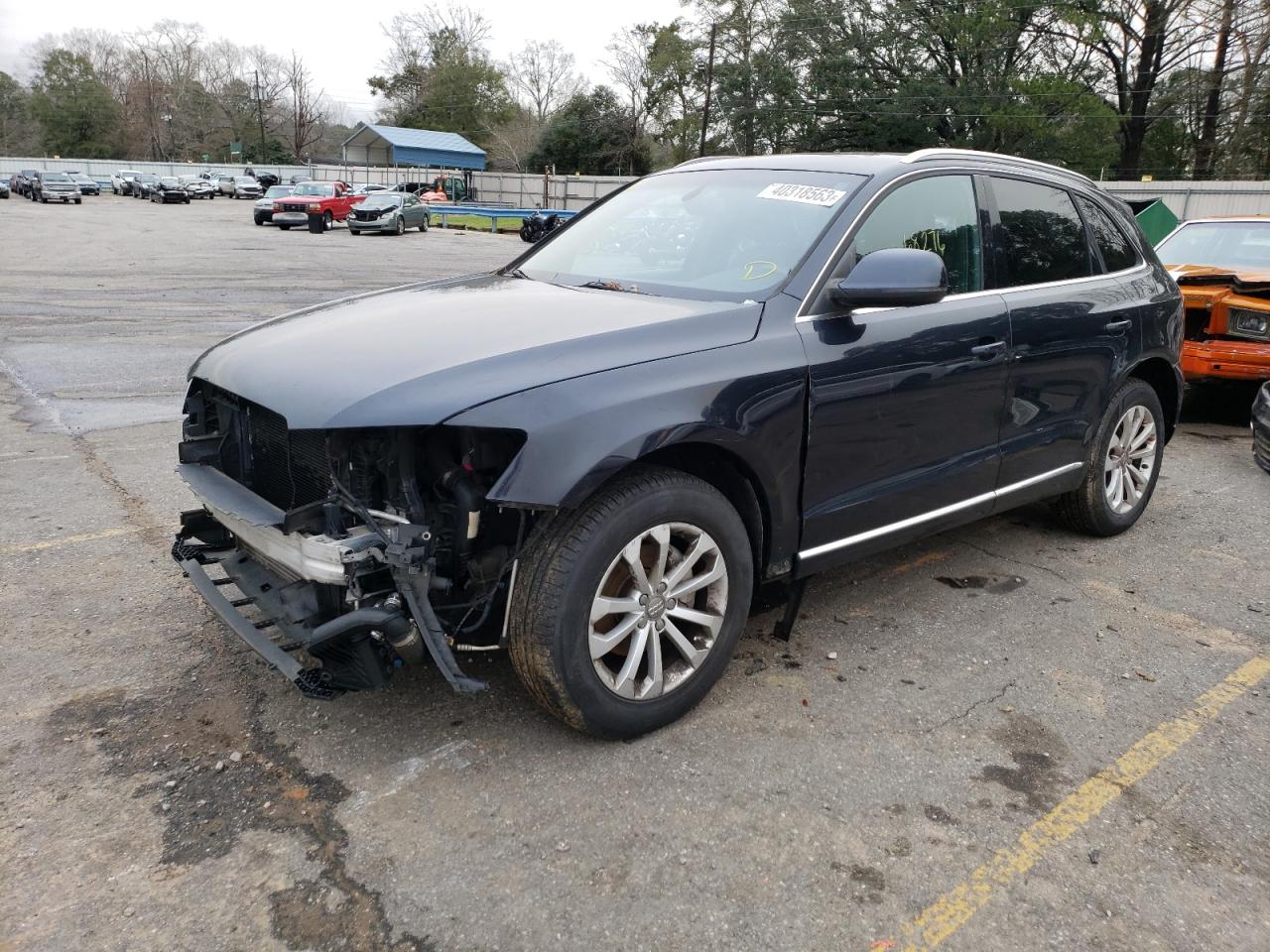 2013 Audi Q5 VIN WA1CFAFP1DA071613 photo 1