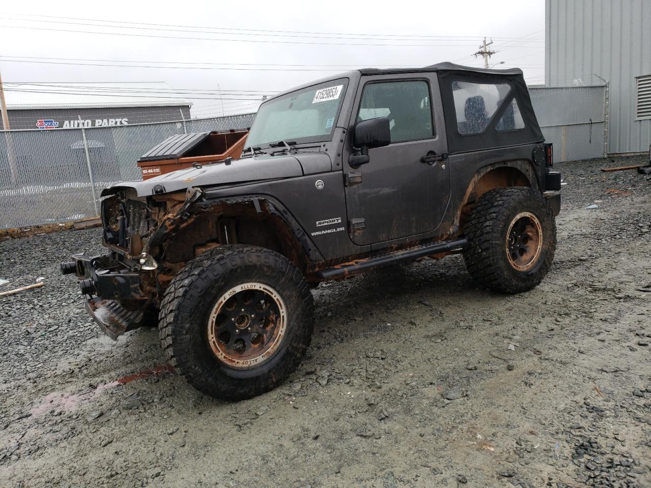 2017 JEEP Wrangler / VIN 1C4AJWAG4HL650105 photo 1
