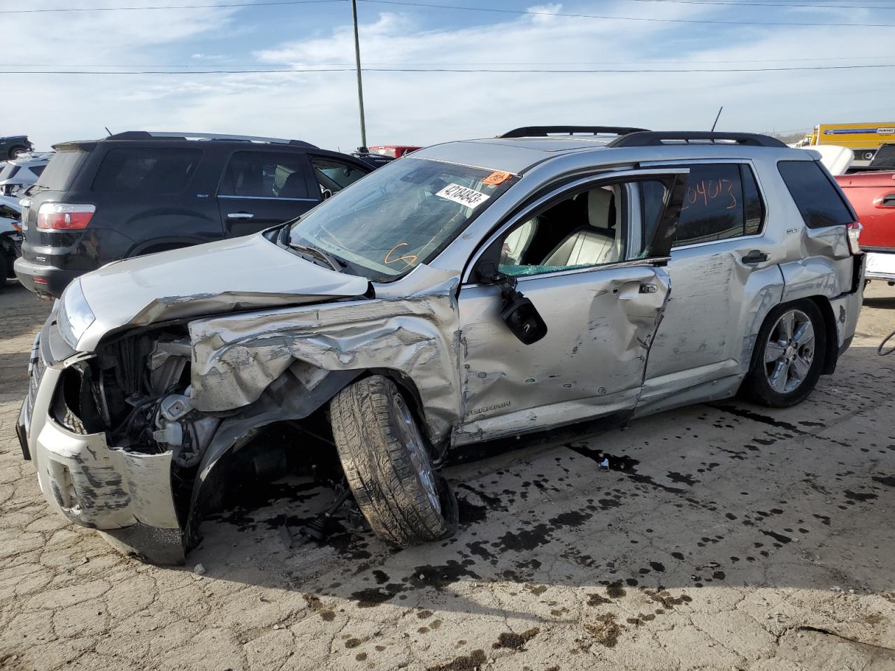 2014 GMC Terrain sl VIN 2GKFLXE33E6280769 photo 1