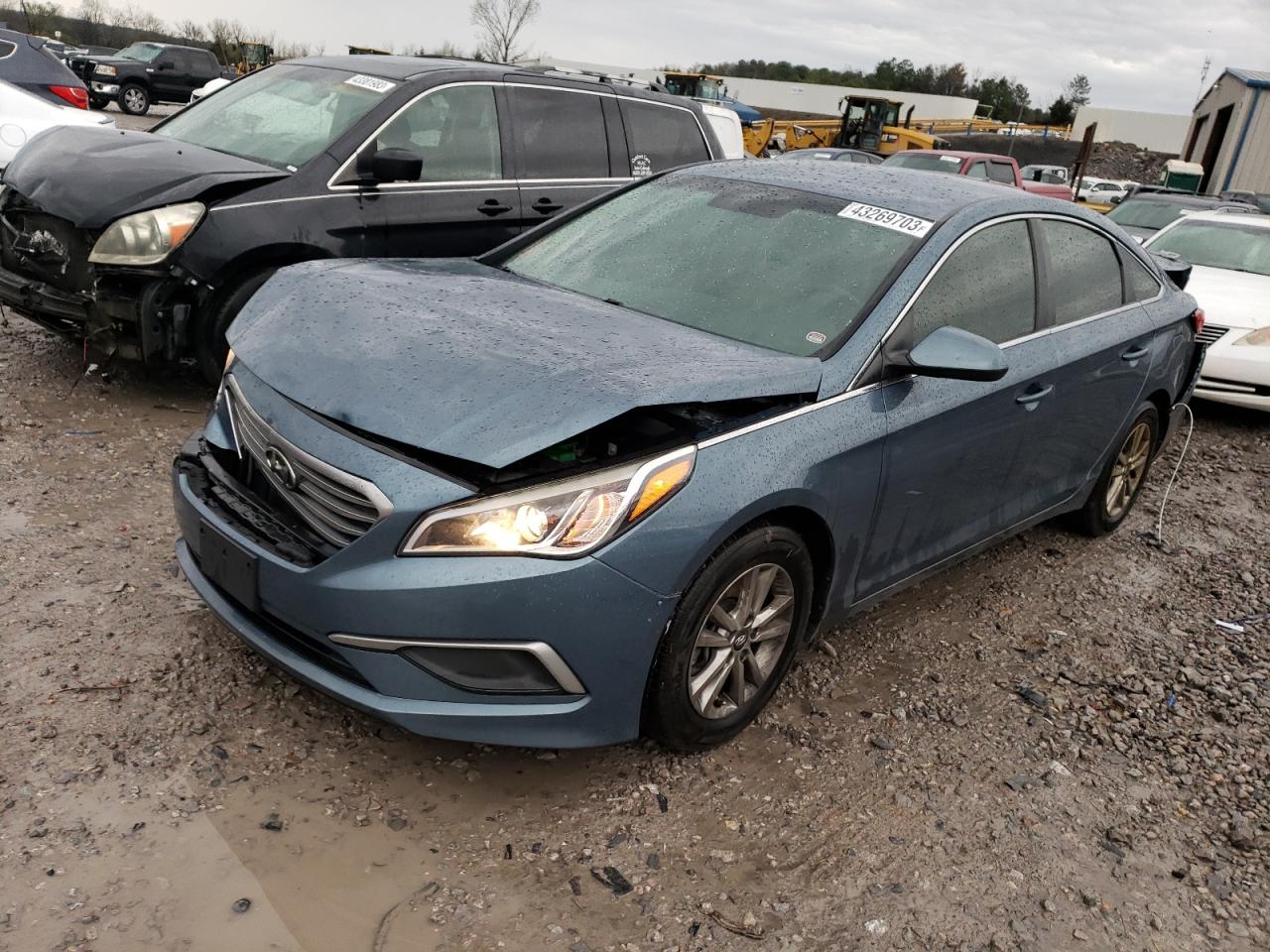 2016 Hyundai Sonata VIN 5NPE24AF5GH282417 photo 1