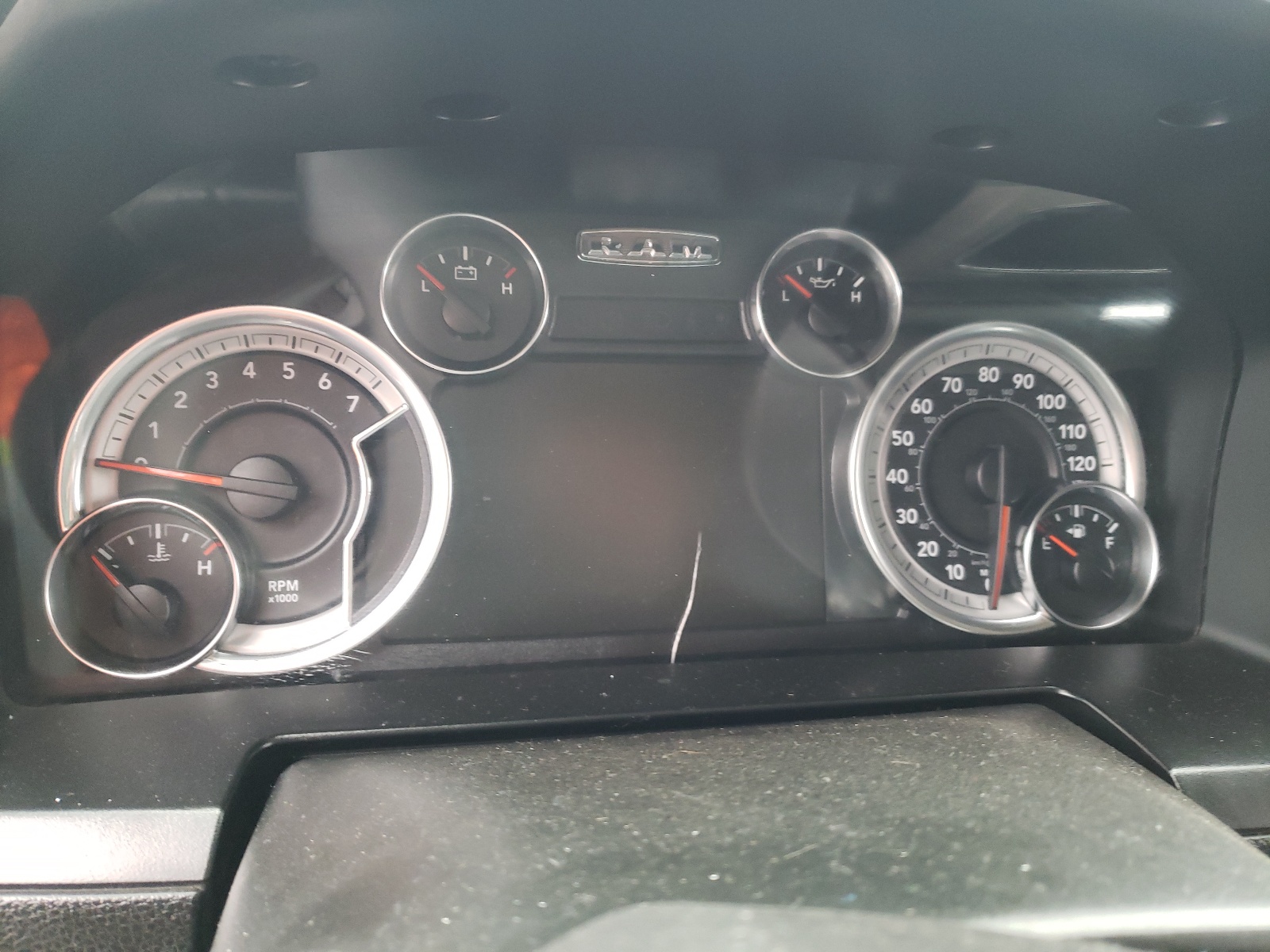 2018 Ram 1500 VIN 1C6RR7VT1JS291162 photo 9