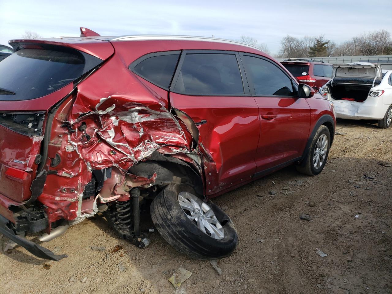2021 Hyundai Tucson VIN KM8J3CA49MU328803 photo 3