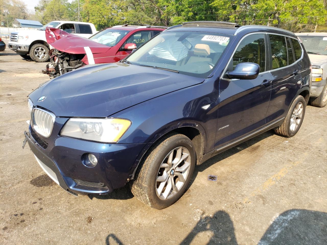 2014 BMW X3 VIN 5UXWX9C51E0D23032 photo 1