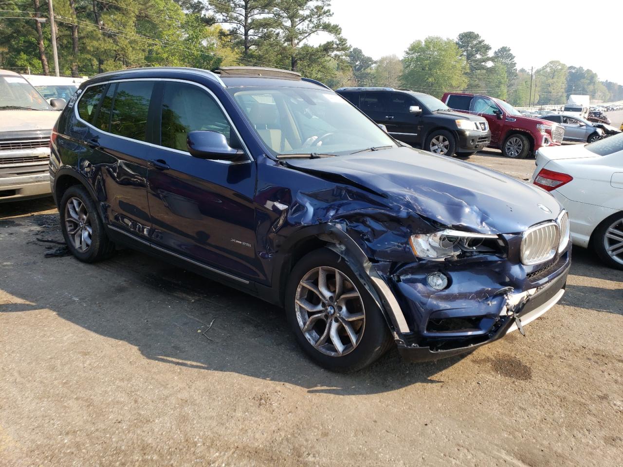 2014 BMW X3 VIN 5UXWX9C51E0D23032 photo 4