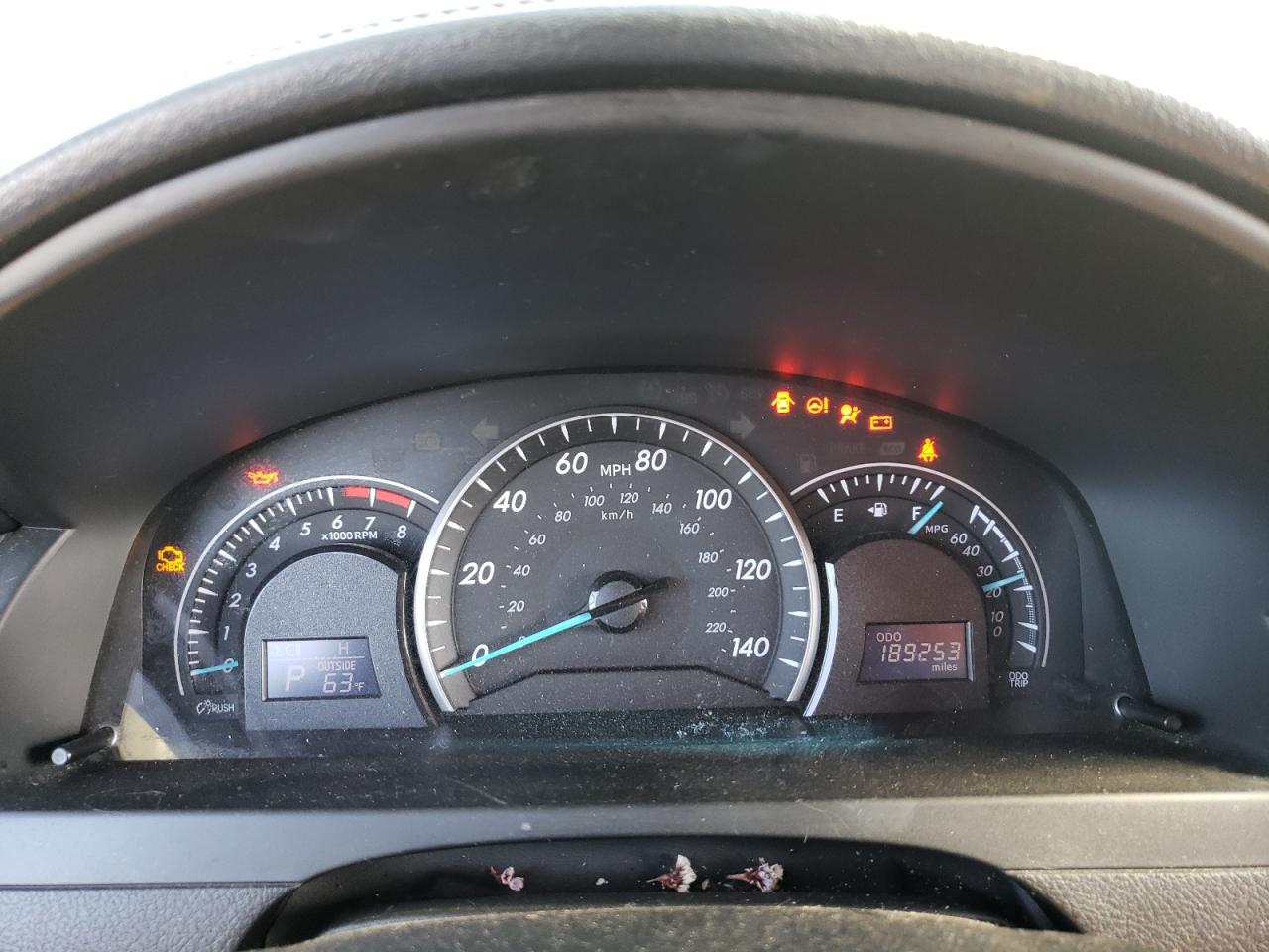 2012 Toyota Camry VIN 4T4BF1FK6CR257216 photo 9
