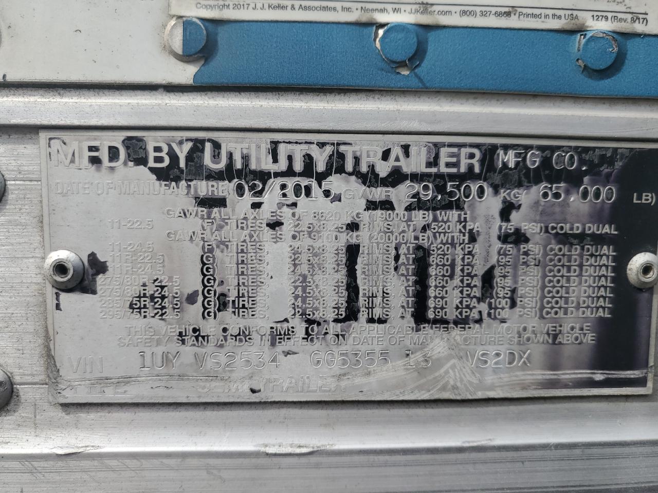 2016 Utility Trailer VIN 1UYVS2534GG535513 photo 10