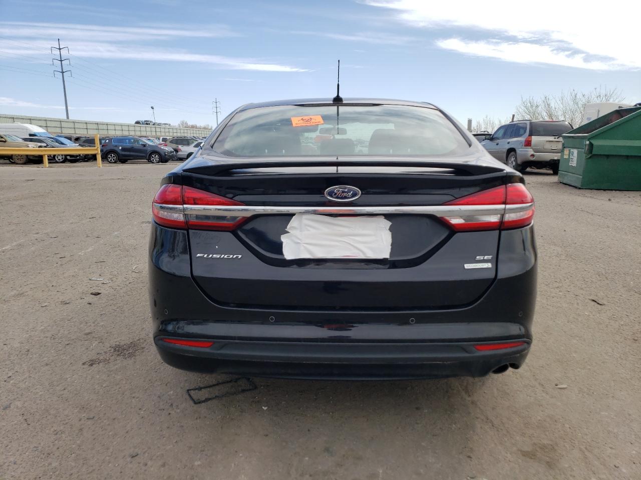 2017 Ford Fusion VIN 3FA6P0HD8HR349857 photo 6