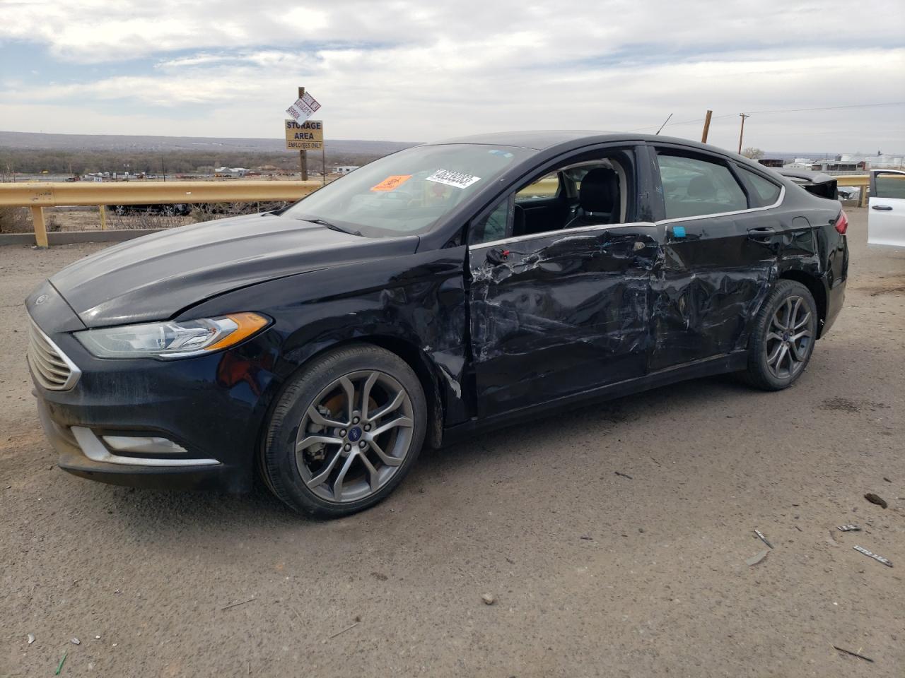 2017 Ford Fusion VIN 3FA6P0HD8HR349857 photo 1