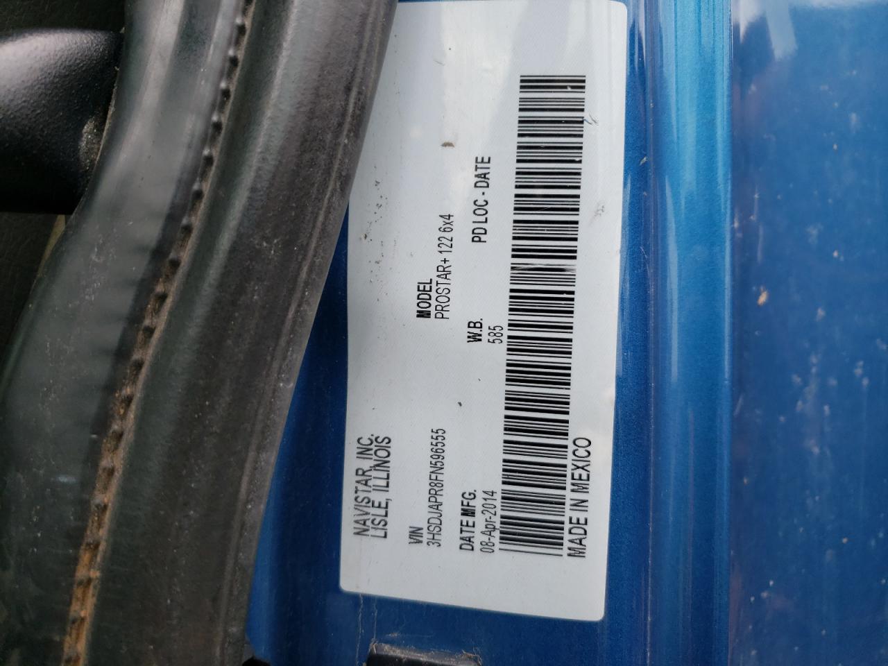 2015 International Prostar VIN 3HSDJAPR8FN596555 photo 10