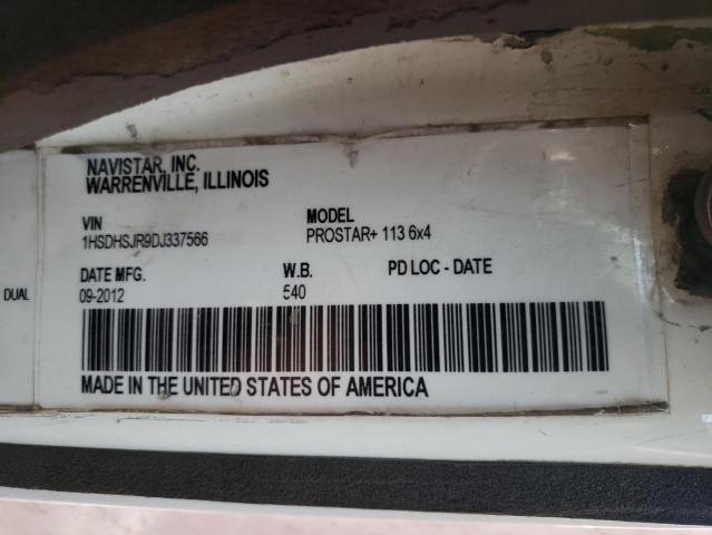 2013 INTERNATIONAL Prostar VIN 1HSDHSJR9DJ337566 photo 10