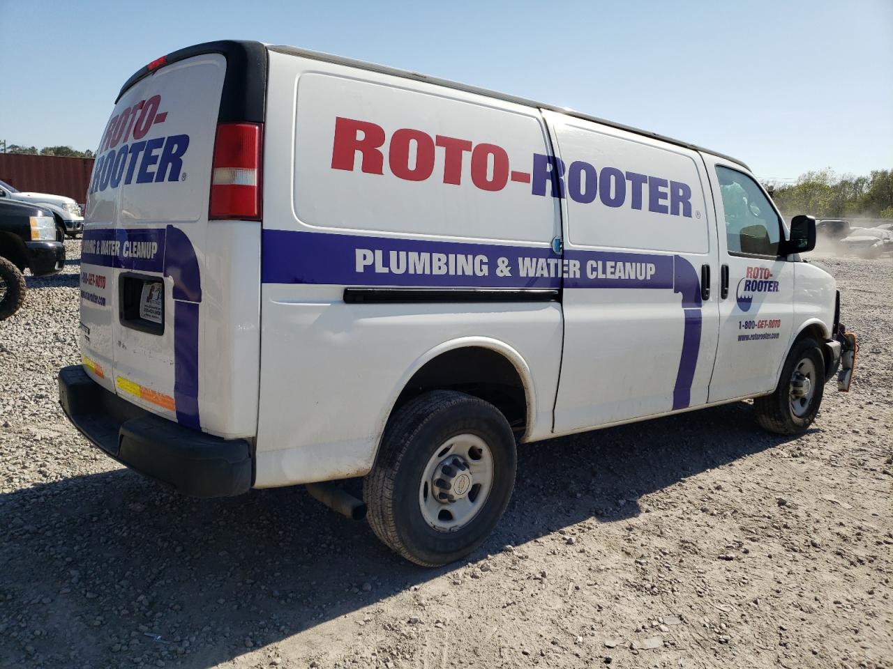 2012 CHEVROLET Express 2500 VIN 1GCWGFCA0C1181399 photo 3