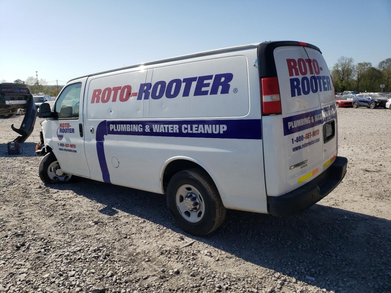 2012 CHEVROLET Express 2500 VIN 1GCWGFCA0C1181399 photo 2