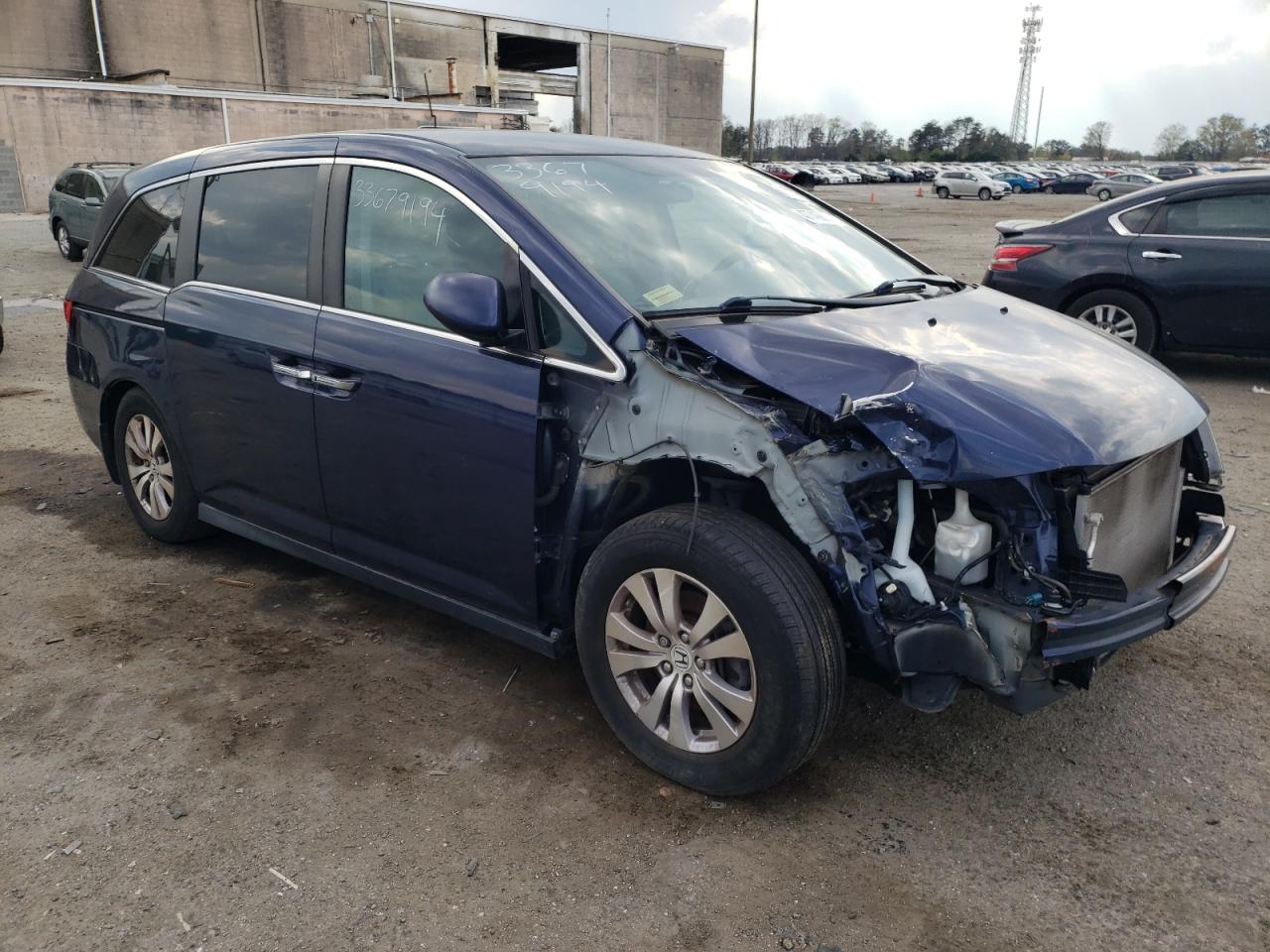 2016 HONDA Odyssey VIN 5FNRL5H36GB008660 photo 4