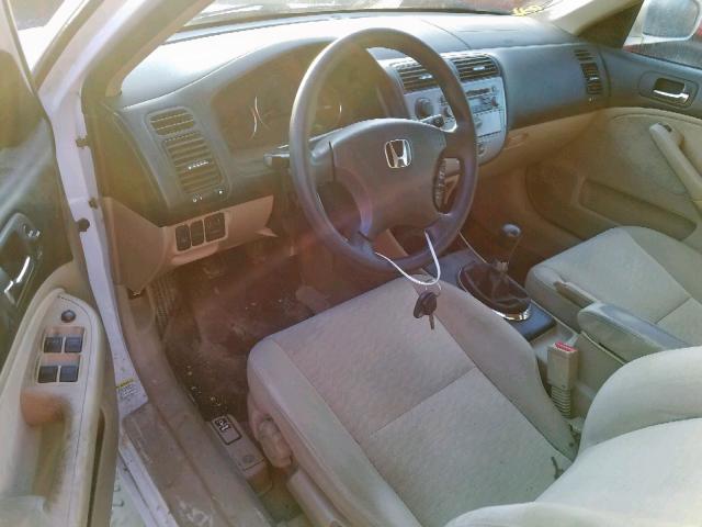 2005 Honda Civic VIN JHMES95675S010763 photo 9