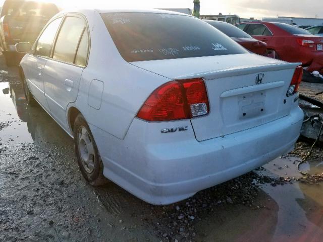 2005 Honda Civic VIN JHMES95675S010763 photo 3