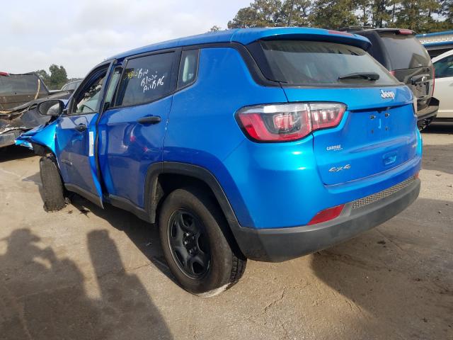 2019 Jeep Compass VIN 3C4NJDAB1KT689658 photo 3