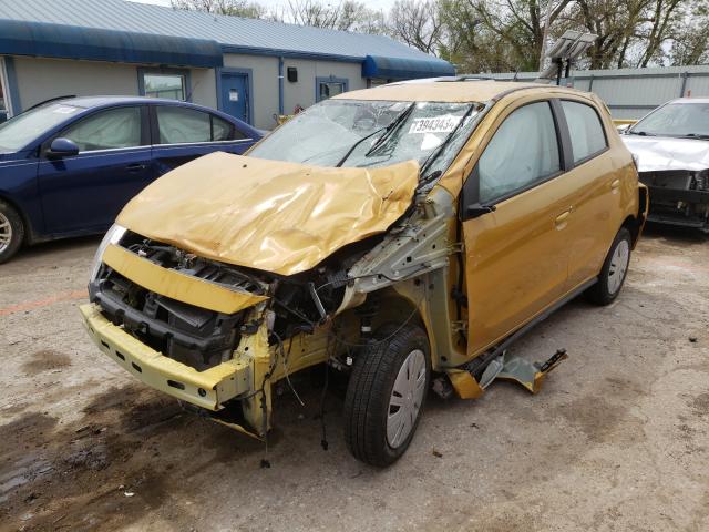 2021 MITSUBISHI Mirage VIN ML32AUHJ7MH002865 photo 2