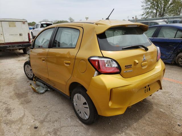 2021 MITSUBISHI Mirage VIN ML32AUHJ7MH002865 photo 3