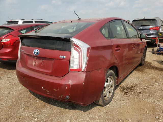2014 TOYOTA Prius VIN JTDKN3DU8E1737019 photo 4