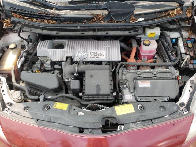 2014 TOYOTA Prius VIN JTDKN3DU8E1737019 photo 7