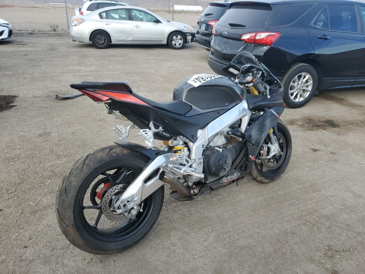 2017 APRILIA Motorcycle VIN ZD4KEU002HS000958 photo 4