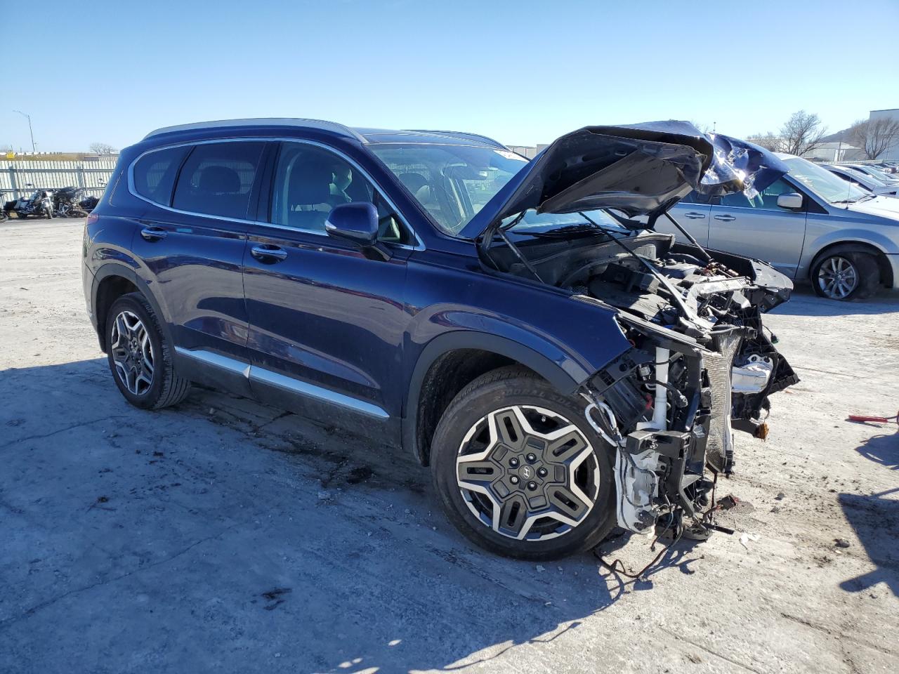 2022 HYUNDAI Santa fe VIN 5NMS44AL1NH458490 photo 4