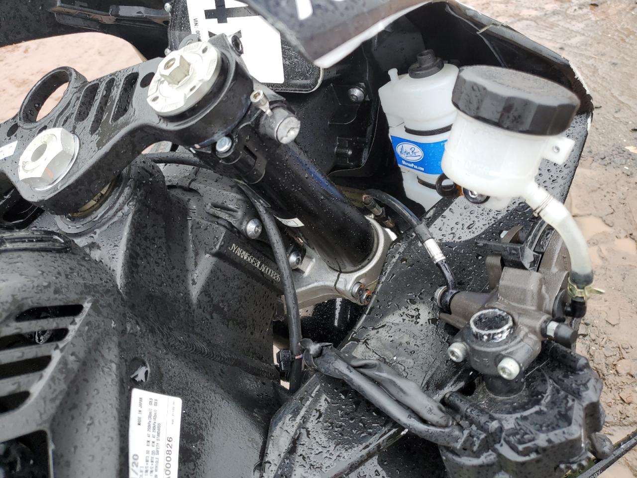 2020 YAMAHA YZFR1 VIN JYARN66E3LA000826 photo 9