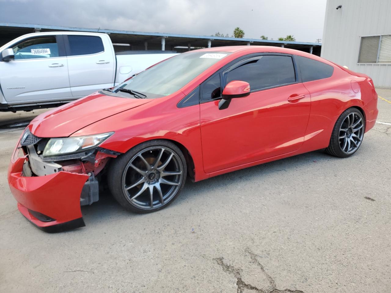 2013 HONDA Civic VIN 2HGFG3B56DH517628 photo 1