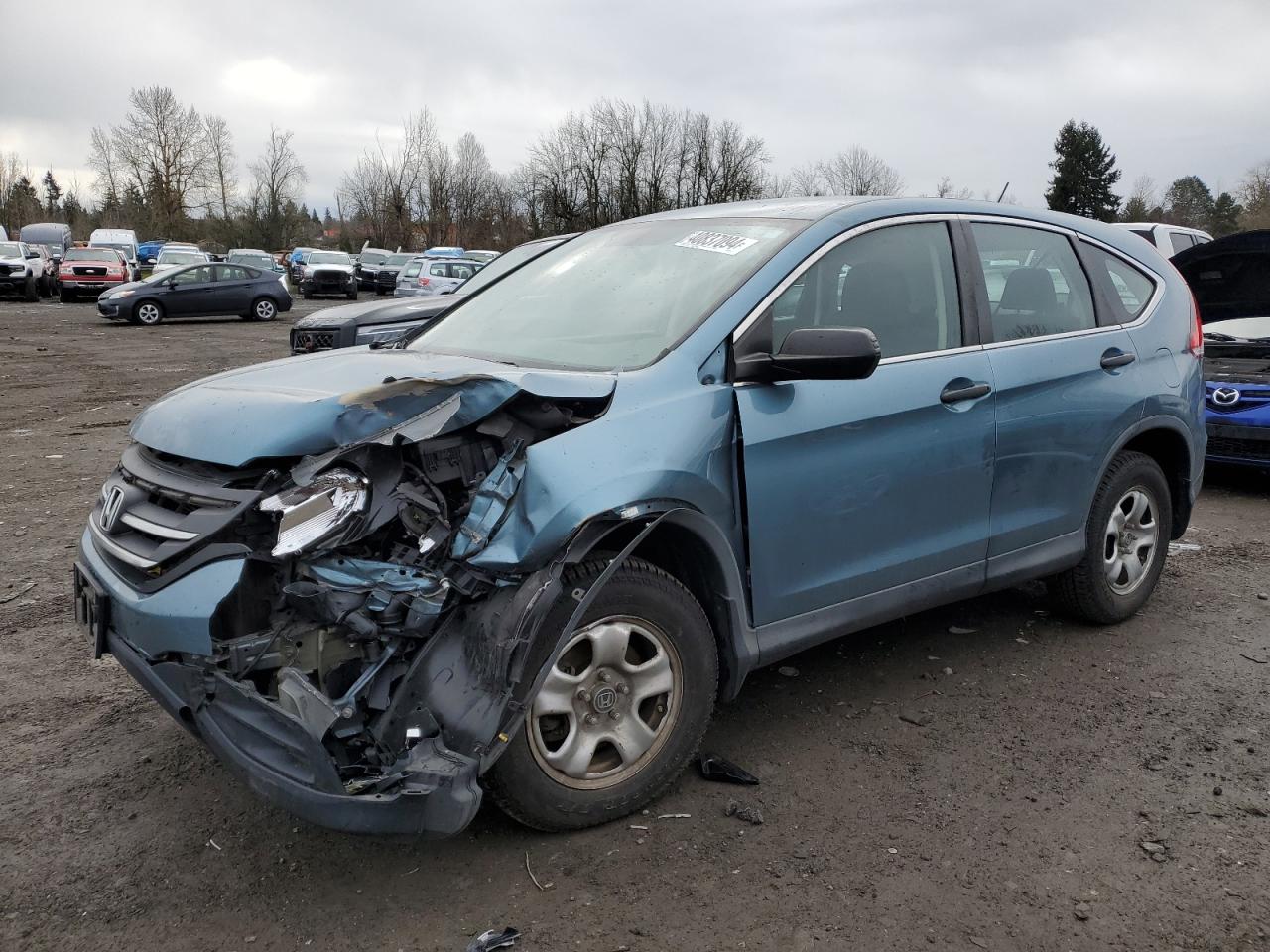 2013 HONDA Cr-v VIN 5J6RM4H3XDL056334 photo 1