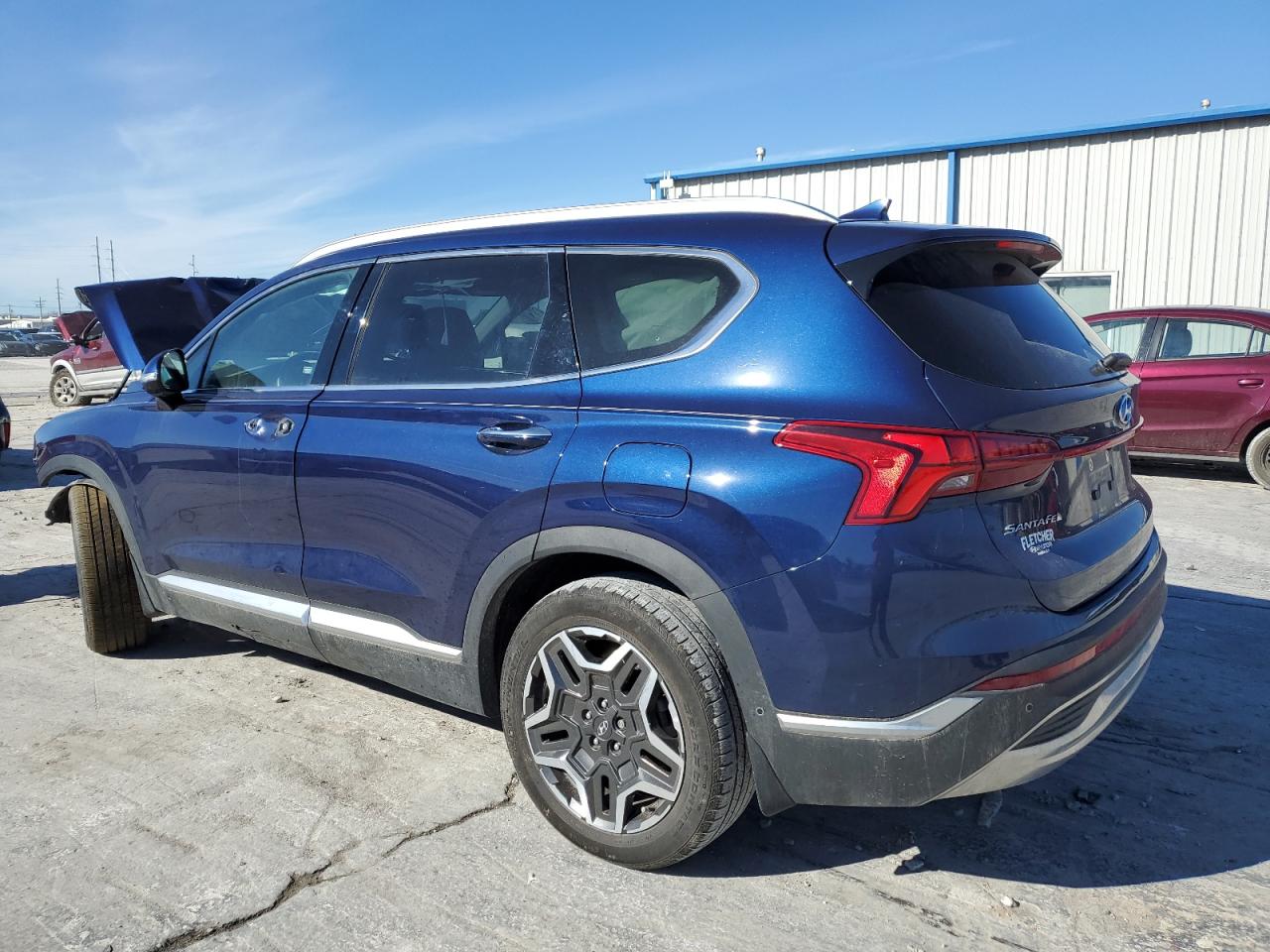 2022 HYUNDAI Santa fe VIN 5NMS44AL1NH458490 photo 2