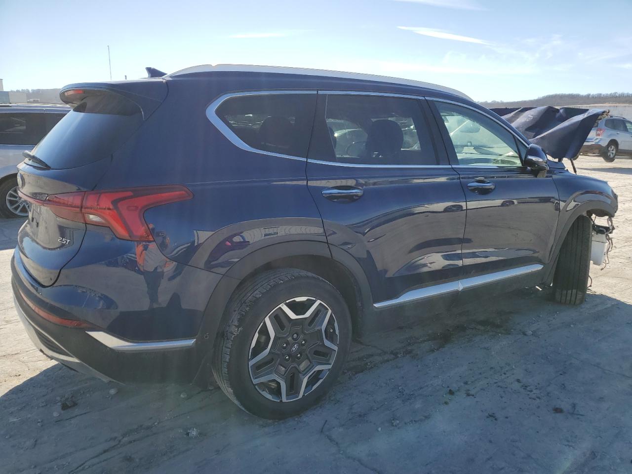 2022 HYUNDAI Santa fe VIN 5NMS44AL1NH458490 photo 3