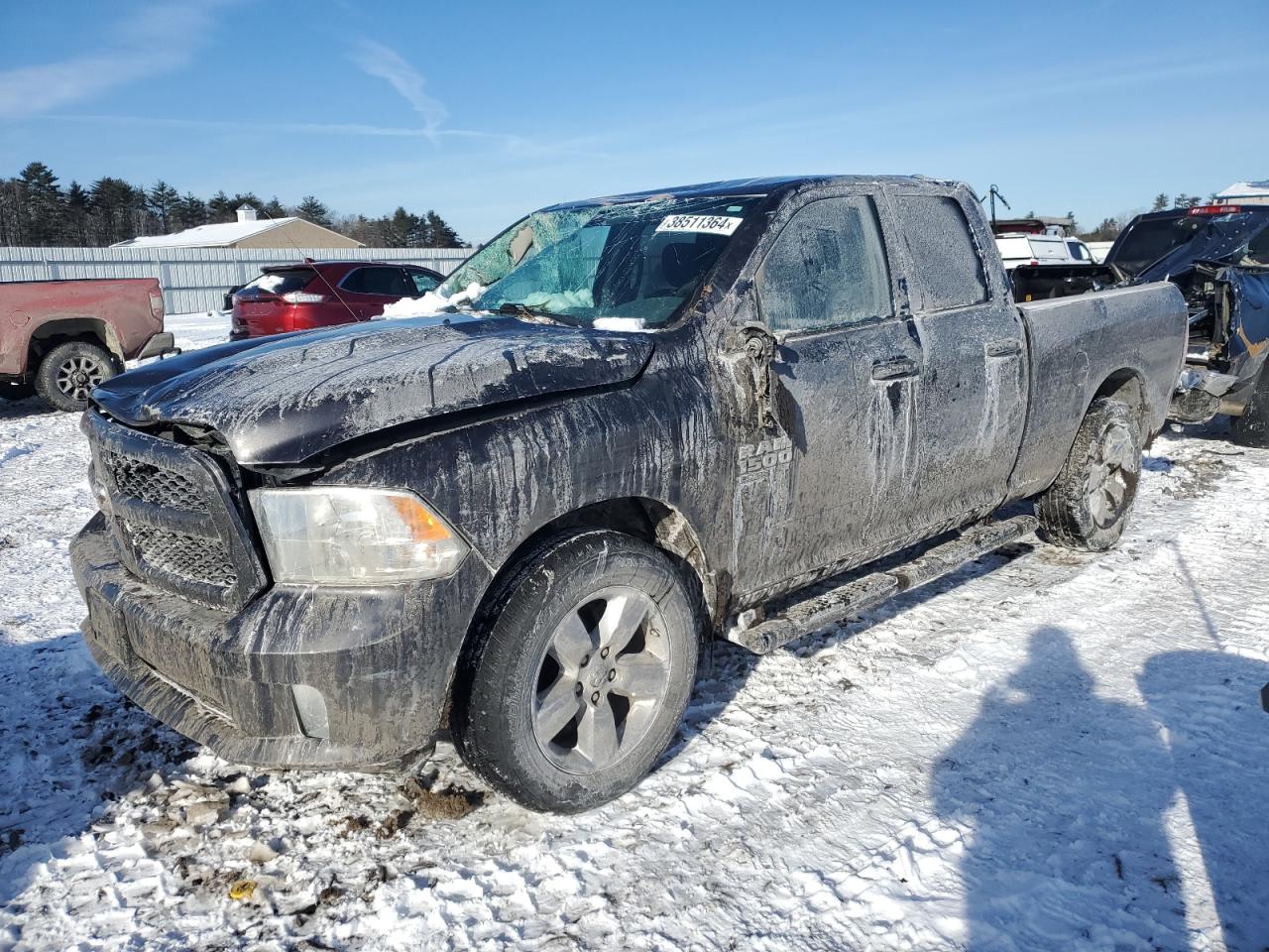 2019 RAM 1500 VIN 1C6RR7FG8KS583782 photo 1