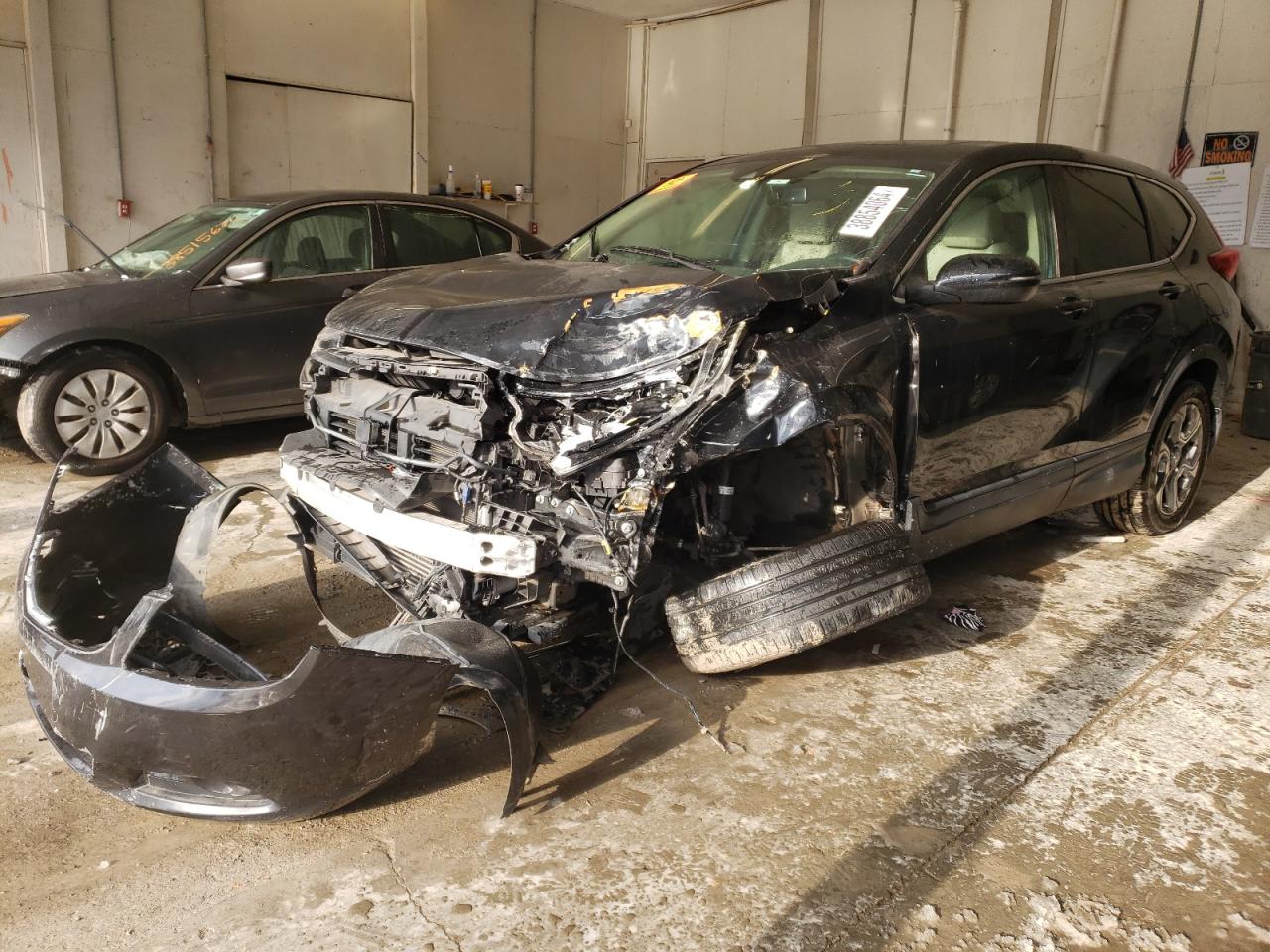 2017 HONDA Cr-v VIN 5J6RW2H89HL018688 photo 1