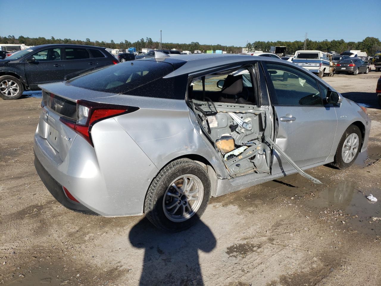 2019 TOYOTA Prius VIN JTDKARFU1K3098400 photo 3