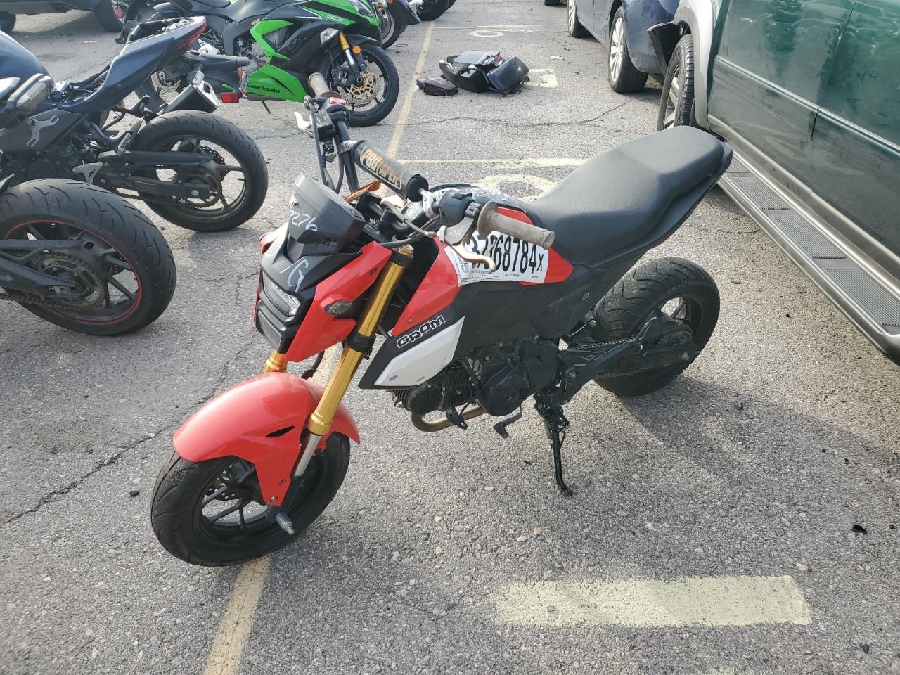 2020 Honda Grom VIN MLHJC7515L5201967 photo 2