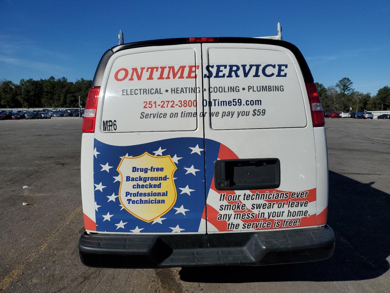 2021 CHEVROLET Express 2500 VIN 1GCWGAFP6M1312274 photo 6