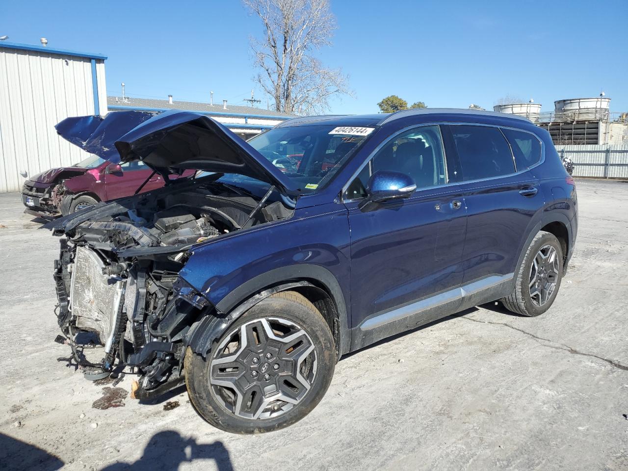 2022 HYUNDAI Santa fe VIN 5NMS44AL1NH458490 photo 1