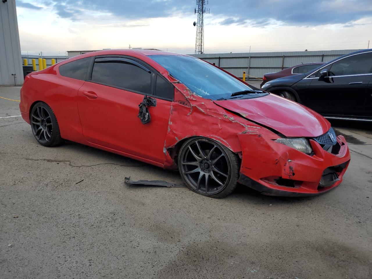 2013 HONDA Civic VIN 2HGFG3B56DH517628 photo 4