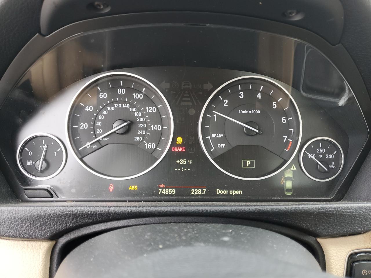 2013 BMW 3 series VIN WBA3B5C51DF594660 photo 9