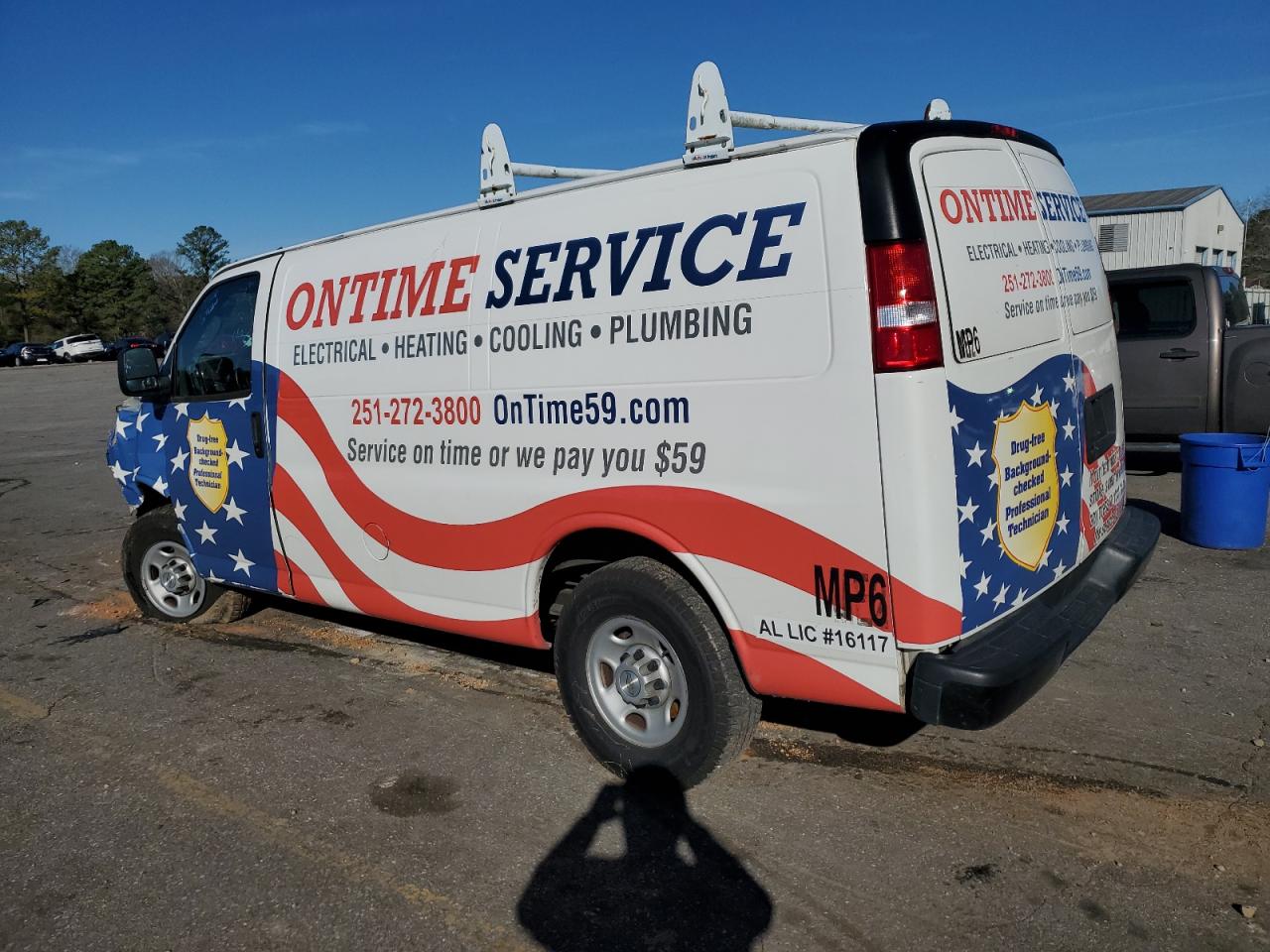 2021 CHEVROLET Express 2500 VIN 1GCWGAFP6M1312274 photo 2