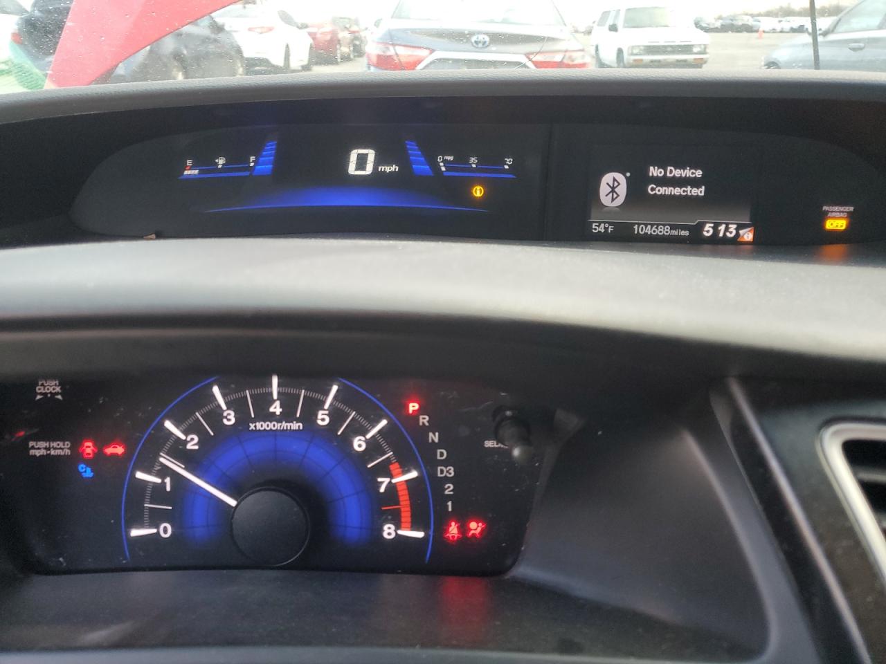 2013 HONDA Civic VIN 2HGFG3B56DH517628 photo 9