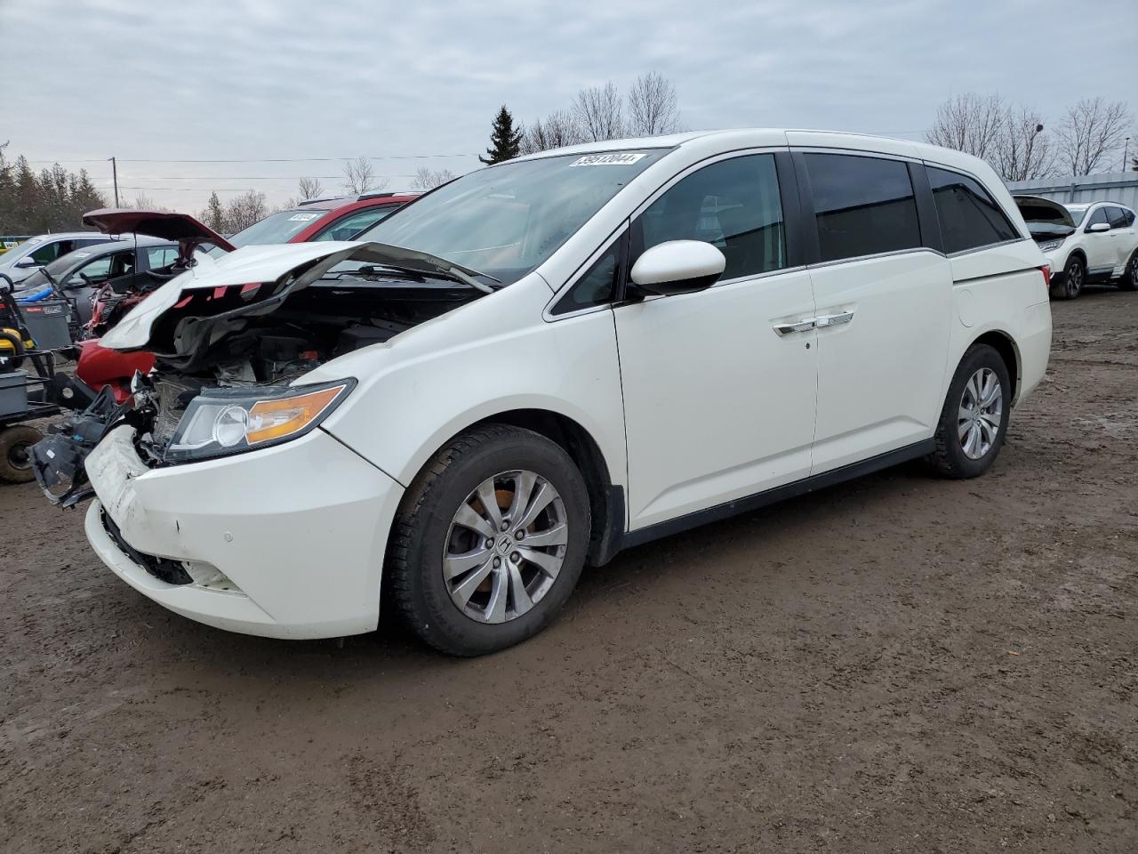 2017 HONDA Odyssey exl VIN 5FNRL5H63HB500994 photo 1
