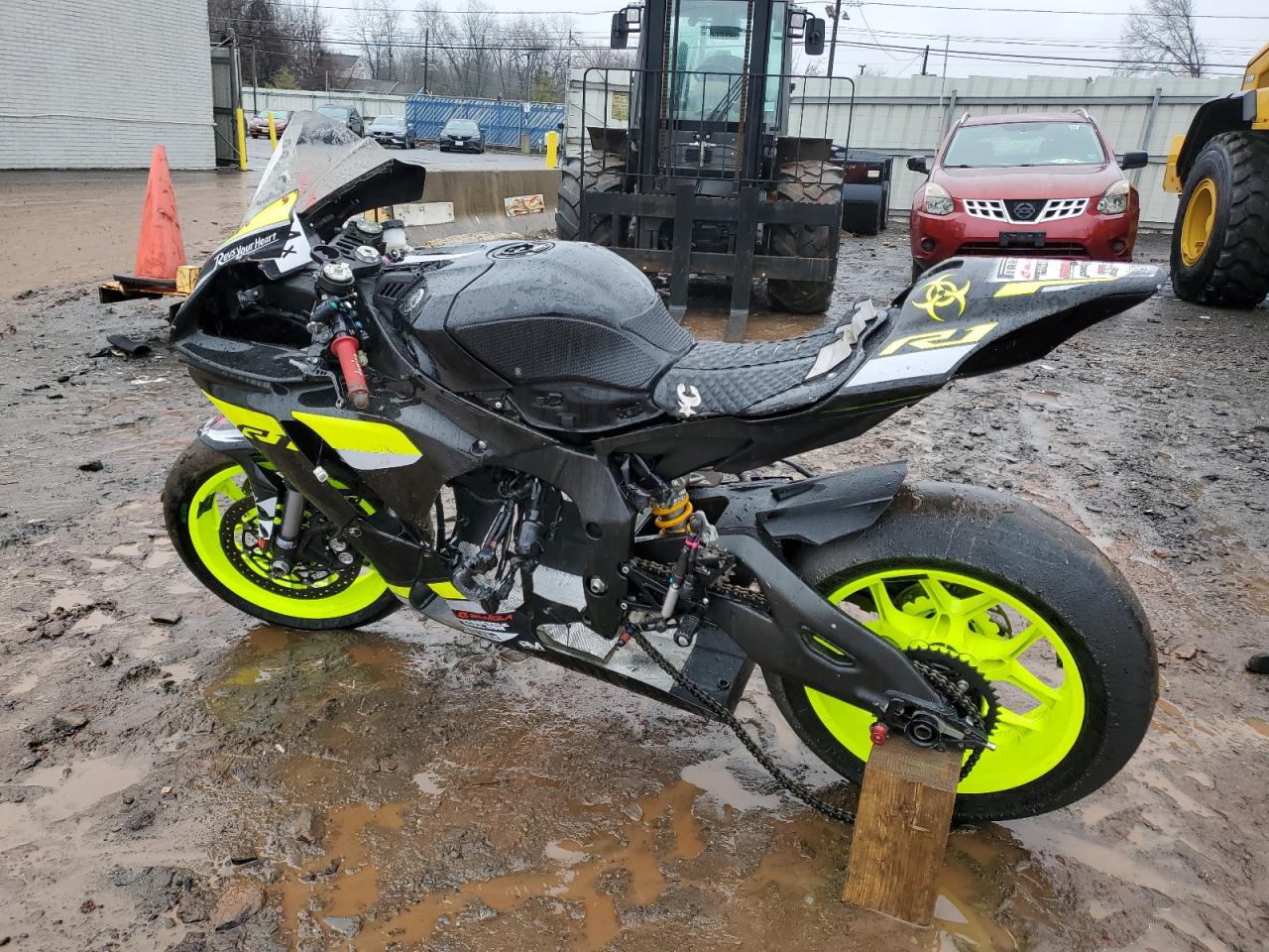 2020 YAMAHA YZFR1 VIN JYARN66E3LA000826 photo 3