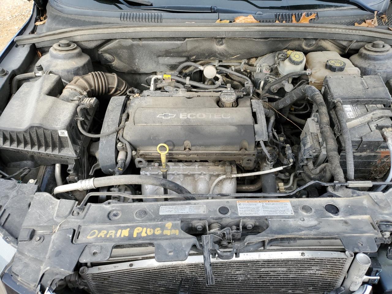 2016 CHEVROLET Cruze VIN 1G1PC5SH8G7195474 photo 11